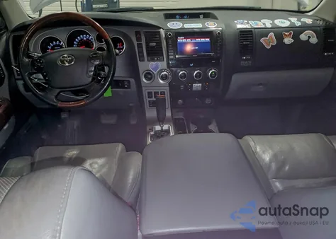 2012 Toyota Sequoia Platinum z USA, uszkodzony, nr VIN 5TDDY5G18CS064584